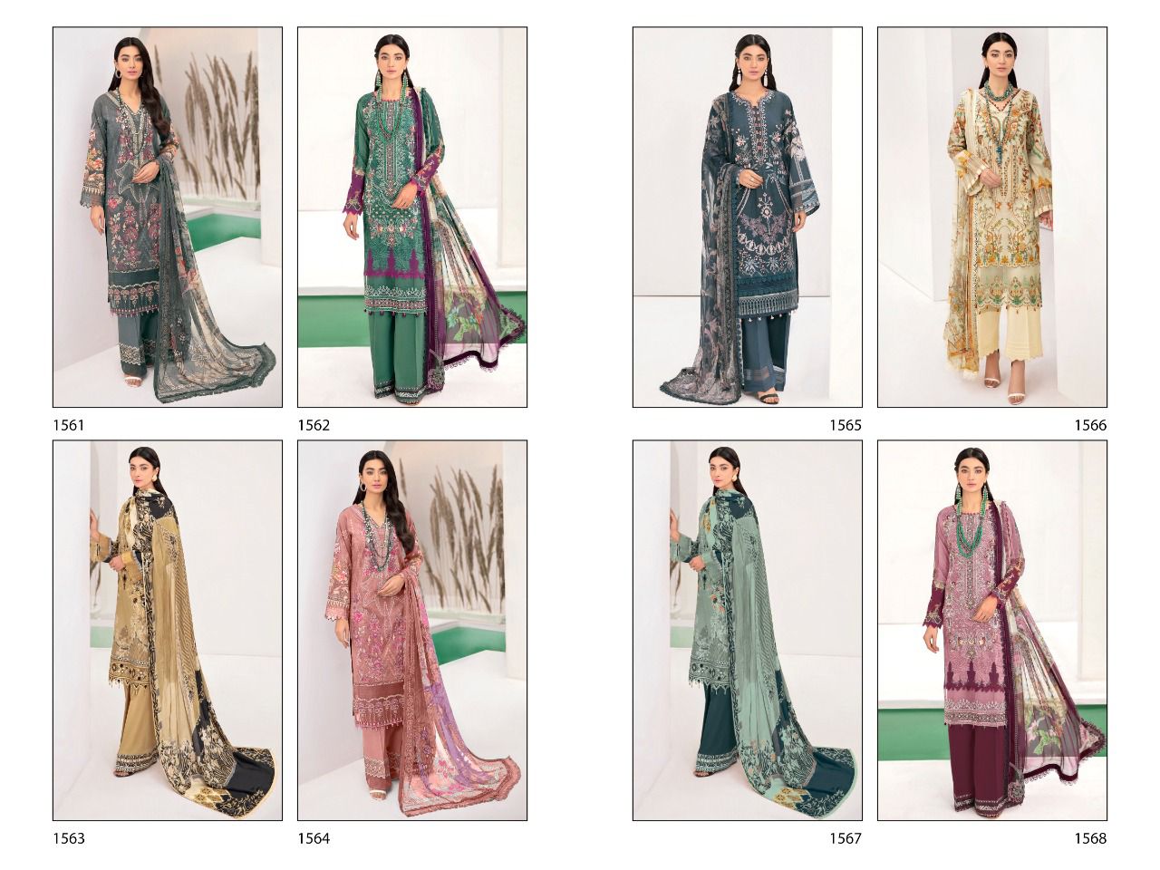 Deepsy Cheveron Lawn 22 New Fancy Wear Cotton Pakistani Salwar Suits Collection